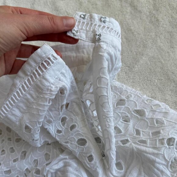 French Connection Eyelet Shorts - Picture 7 of 8